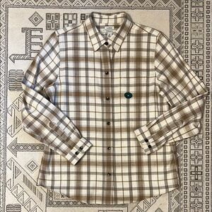 L.L. Bean Scotch Plaid Shirt - Women’s Medium